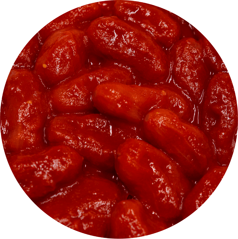 Whole peeled tomatoes